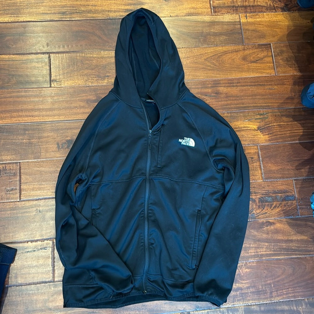 North face men's full fleece zip jacket